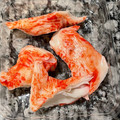 にことん's cooksnap of when they made 三つ葉とカニかまの白和え.