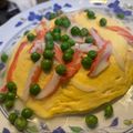 PoPoーmaimaimilk's cooksnap of when they made かに玉(隠し豆腐入り)天津飯にも.