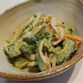 さよまさ's cooksnap of when they made ゴーヤとシーチキンサラダ.