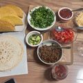 バニラとソラ's cooksnap of when they made トルティーヤ☆タコス☆肉☆アボカドサルサ.