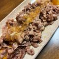バウチャン's cooksnap of when they made おいしすぎる～牛薄切りロースのステーキ♪.