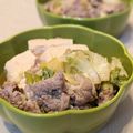 ともみん❤'s cooksnap of when they made 牛肉白菜焼き豆腐白葱で！すき焼き風肉豆腐.