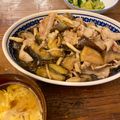 あおまんjapan's cooksnap of when they made 簡単！麺つゆでナスの煮浸し、豚肉入り☆.