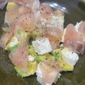 クックM96XDX☆'s cooksnap of when they made アボカドと生ハムとクリームチーズのサラダ.