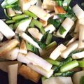 まりゆりひろこ's cooksnap of when they made 長芋♡小松菜のバタポン炒め.