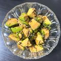 __なーちゃん__'s cooksnap of when they made アボカドのごまポンラー油和え.
