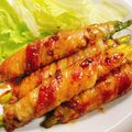 あんまかろん☆'s cooksnap of when they made 豚バラとアスパラの肉巻き.