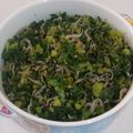 クック5XUS8S☆'s cooksnap of when they made 節約！栄養！大根の葉としらすのふりかけ.