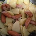 ひなとママちゃん's cooksnap of when they made ウインナーとじゃがいもの白ワイン煮.