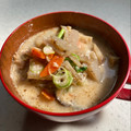 gohanちゃん's cooksnap of when they made 簡単★具だくさん粕汁.
