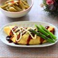 runa10's cooksnap of when they made 我が家のとん平焼き.