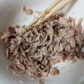 ウニマル's cooksnap of when they made ☺節約レシピ♪鮪のあらで簡単手作りツナ☺.