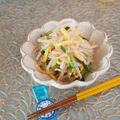 バカリャウ's cooksnap of when they made もやしの卵入り中華サラダ.