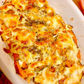 tomitomico's cooksnap of when they made かぼちゃのマヨチーズ焼き.