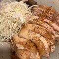 Blue's cooksnap of when they made さっぱり鶏チャーシュー.