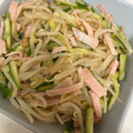 ポムポムポヨコ's cooksnap of when they made レンジで簡単！きゅうりともやしのナムル.