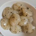 にゃおん♪♪♪'s cooksnap of when they made 玉ねぎだけで絶品！もちもち皮なし焼売.