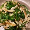 clover55's cooksnap of when they made 農家のレシピ】ピーマンとちくわのきんぴら.
