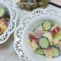 みっちゃん❇️68's cooksnap of when they made ☘️簡単りんごサラダ☘️.