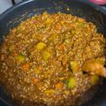 ごまかーちゃん's cooksnap of when they made かぼちゃのドライカレー.