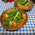 ととろ＆めい's cooksnap of when they made 焼き厚揚げの水菜のせ.