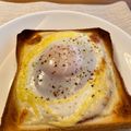 トチkids's cooksnap of when they made 朝食に！我が家の究極のハムエッグトースト.