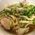 やま＊みず's cooksnap of when they made お鍋ひとつで鶏がら醤油の豚こまうどん.