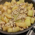 0516suzuno's cooksnap of when they made 冬瓜と豚肉のほっこり煮.