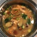 Ruriluru's cooksnap of when they made なす小松菜なめこ油揚げの定食屋風味噌汁♡.