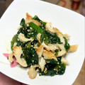 mina4☆'s cooksnap of when they made レンジで簡単！ほうれん草とちくわのナムル.