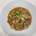 パインクリームソーダ's cooksnap of when they made 健康レシピ♥︎牛肉としめじ煮のおろし和え.