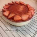 Kaori0720's cooksnap of when they made いちごのレアチーズケーキ.