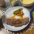 yesmama's cooksnap of when they made 和牛ステーキ☆オニオンソース.