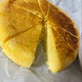 142124's cooksnap of when they made 炊飯器とスライスチーズでチーズケーキ.
