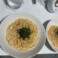 みーたん's cooksnap of when they made 別格の明太子クリームパスタ.