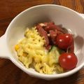 Ruriluru's cooksnap of when they made 残ったマカロニサラダで♪プチ一品.