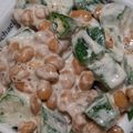 ヨシヨッシー's cooksnap of when they made オクラ納豆のおかかマヨネーズ！.