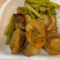 かほ's cooksnap of when they made ホタテとアスパラ炒め♪レモンバター醤油味.