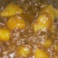 料理大好きボーイ's cooksnap of when they made ジャガイモとひき肉の甘口あんかけ.
