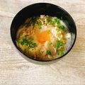 さくらん餅's cooksnap of when they made 丸亀製麺風★釜玉うどん☆冷凍うどんで簡単.