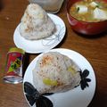 よちりん's cooksnap of when they made ★★七味おにぎり★★.
