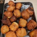 うさふみ's cooksnap of when they made 簡単☆HMとうふきなこドーナツおやつに.