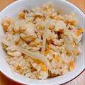 sakurako料理修行中's cooksnap of when they made 鶏とごぼう炊き込みご飯.