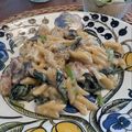 NaseOrchid's cooksnap of when they made 鍋ひとつ。牛乳で簡単本格クリームペンネ！.