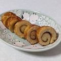 氷室☆蘭's cooksnap of when they made 簡単手作りおせち☆はんぺんで作る伊達巻.