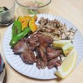 まる゜'s cooksnap of when they made 鶏レバーの塩焼き♡トロッとしっとり.