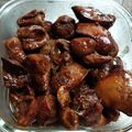 琉媚緯's cooksnap of when they made 簡単手早くできる！甘辛だれの鳥肝煮.