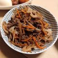 ななな○'s cooksnap of when they made 定番美味しい！蓮根と豚ひき肉のきんぴら.
