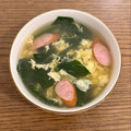 Ricy's cooksnap of when they made ５分完成＊ほうれん草とベーコンの卵スープ.