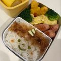 もも's cooksnap of when they made 節分に！鬼の簡単キャラ弁.